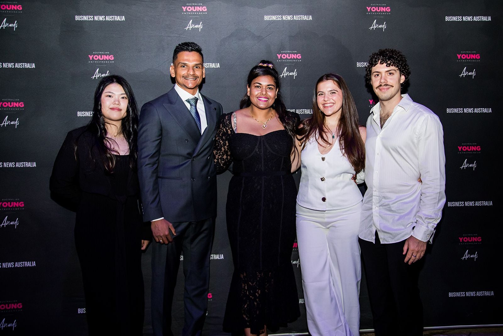 2025 Sydney Young Entrepreneur Awards Gala Founders celebrating at the 2025 Sydney Young Entrepreneur Awards gala